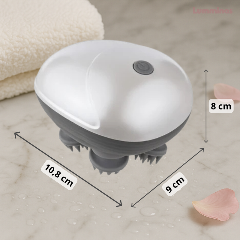 Massageador Elétrico para Couro Cabeludo e Corpo - Aluma