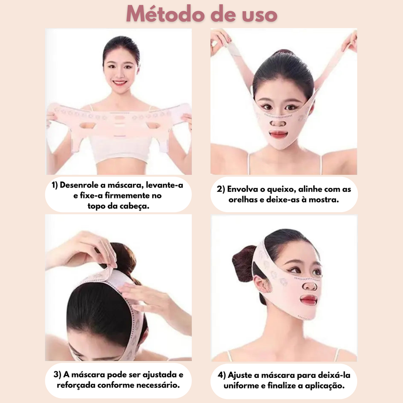 Faixa Modeladora Facial Feminina - FaceSlim