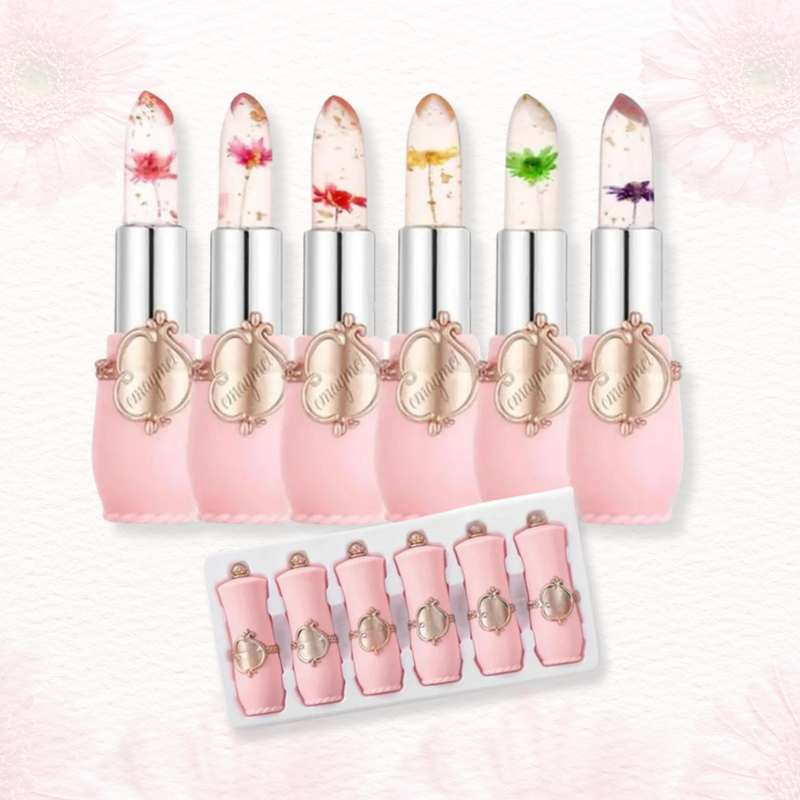 Batom Hidratante que Muda de Cor com o pH – Para Lábios Naturais e Cor Personalizada – Longa Duração – Magic Lip - Compre 3 Leve 6