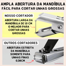 Cortador de Unhas Profissional para Unhas Grossas e Duras – Corte Forte e Preciso