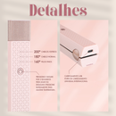 Chapinha Sem Fio Portátil GlamHair – Alisador de Cabelo Recarregável com Placas de Cerâmica