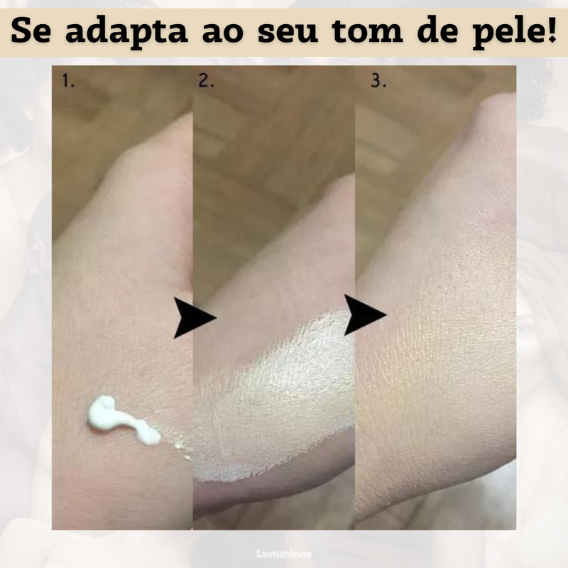 Base Líquida TLM Glow pH Adaptável com FPS 15 – Hidrata, Ilumina e Uniformiza para Todos os Tipos de Pele