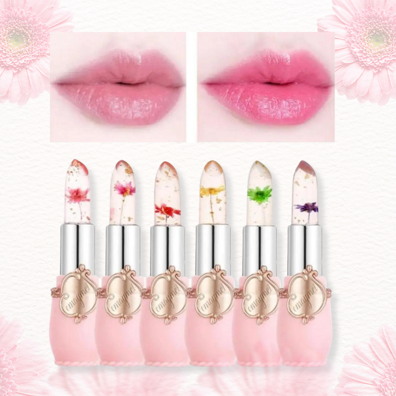 Batom Hidratante que Muda de Cor com o pH – Para Lábios Naturais e Cor Personalizada – Longa Duração – Magic Lip - Compre 3 Leve 6