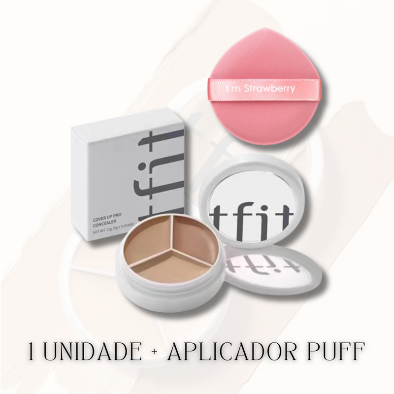 Corretivo Magic Trio TFIT de Longa Duração – Alta Cobertura e Hidratação para Todos os Tipos de Pele