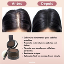 Maquiagem Capilar em Pó para Cobrir Cabelos Brancos e Falhas – Resistente à Água – LuminHair