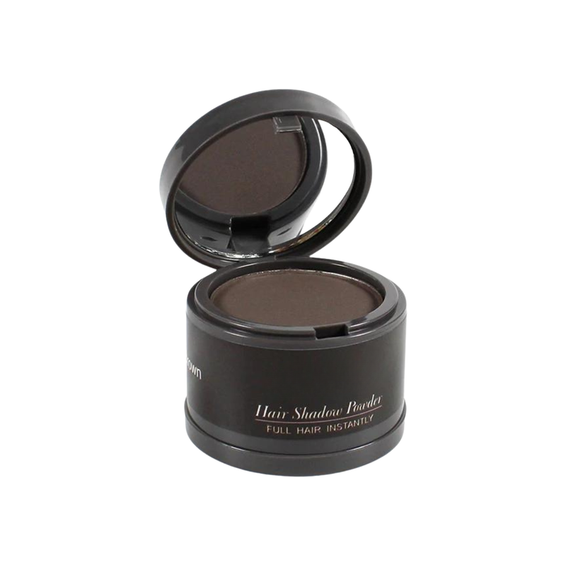 Maquiagem Capilar em Pó para Cobrir Cabelos Brancos e Falhas – Resistente à Água – LuminHair