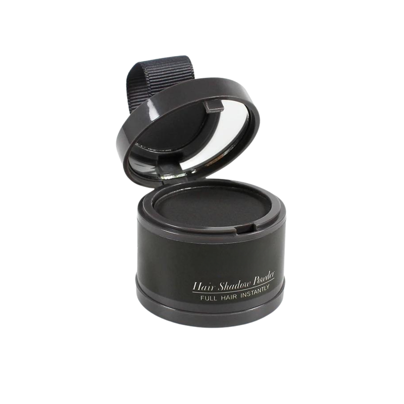 Maquiagem Capilar em Pó para Cobrir Cabelos Brancos e Falhas – Resistente à Água – LuminHair